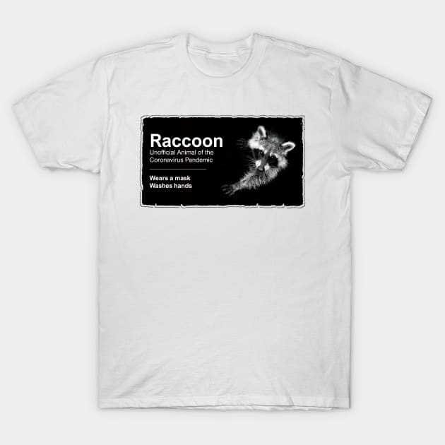 Raccoon T-Shirt by DeVerviers